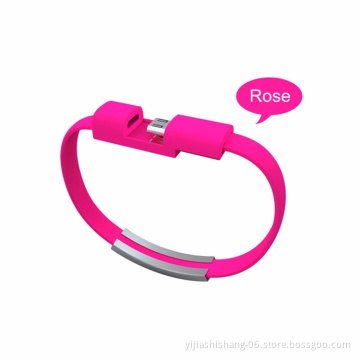 Yijiashishang Fast Delivery Portable Bracelet USB Cable